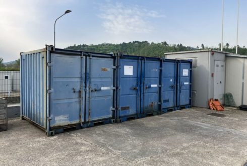 Containers navali da 2,20 x 2,40 metri, in ferro