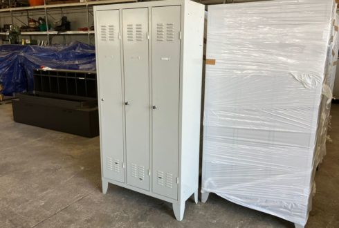 Armadietti metallici ad uso spogliatoio